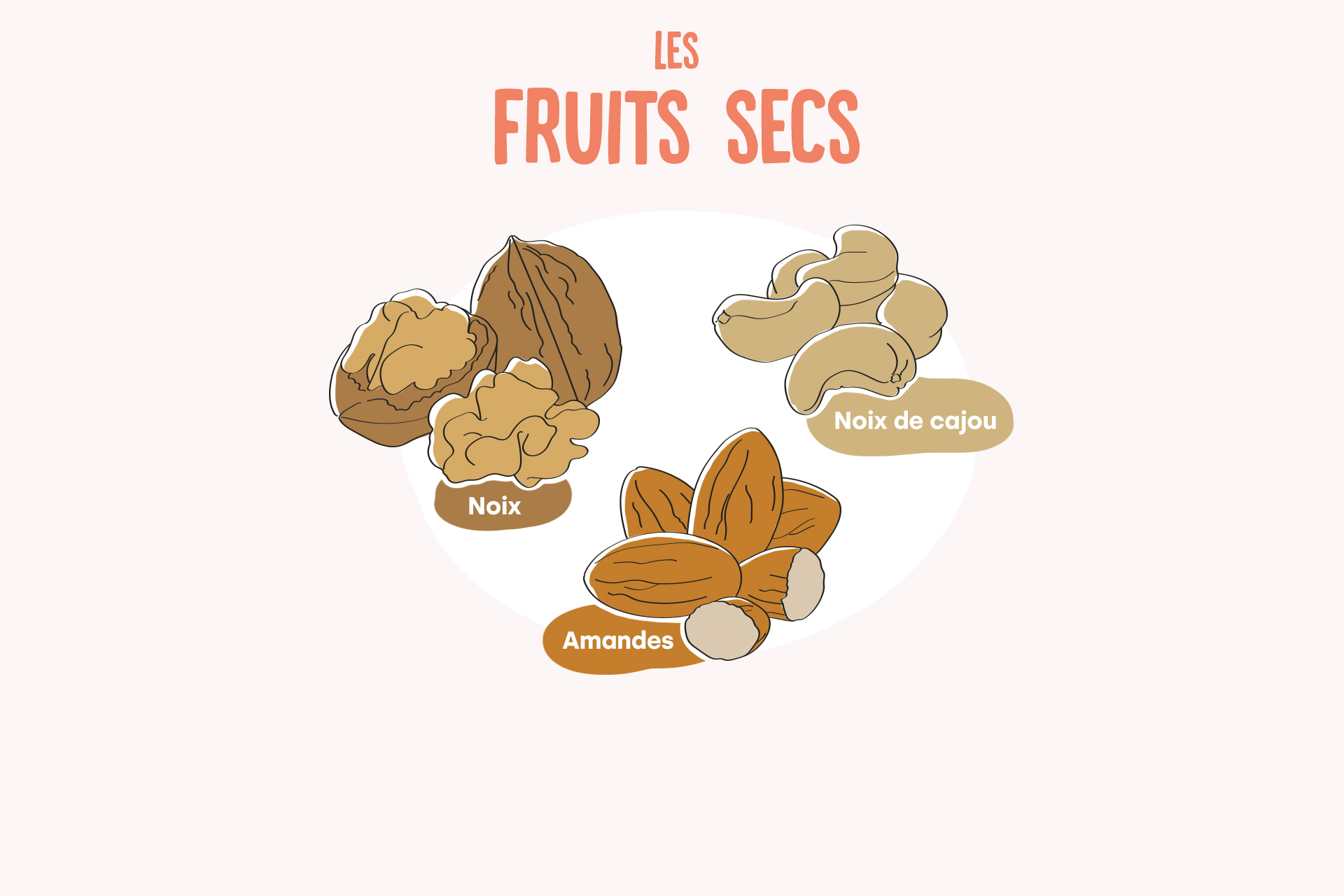 Ça va mieux en le mangeant : les bienfaits des fruits secs